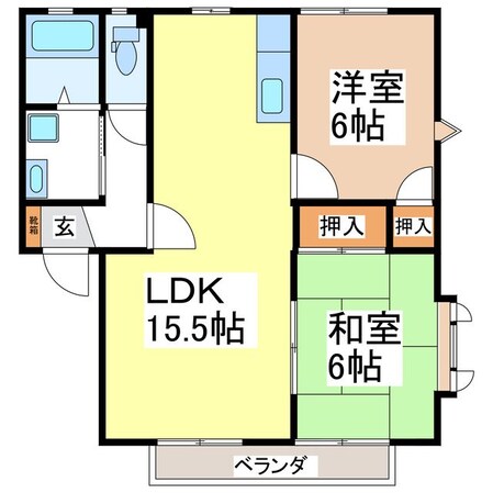 フローラ大塚の物件間取画像